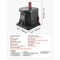 Vevor Oscillating Spindle Sander 2000RPM Benchtop Spindle Sander with 6 Sleeves OSM-1 - alternate 5