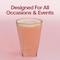 Smarty Had A Party 10 oz. Clear Square Bottom Disposable Plastic Cups (500 Cups), 500PK 6955R-CASE - alternate 7