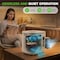 Nutrichef 4 Quart Electric Kitchen Composter, White NCCMP4LWH - alternate 4