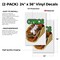 Signmission Gyros, Vinyl Decals Only 24 Inch x 36 Inch, Vinyl Decal, 2PK DSB-2436-2PACK-Gyros - alternate 2