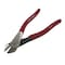 Klein Tools 8 1/8 in High Leverage Diagonal Cutting Plier Standard Cut Oval Nose Uninsulated D228-8 - alternate 5