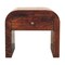 Homeroots 16" Brown Solid Wood One Drawer Nightstand 653817 - alternate 7