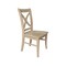 Whitewood Industries Set of Two Vineyard Curved X Back Dining Chairs, Honey C97-14P - alternate 3
