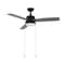Jonathan Y Blair 42" 1-Light Modern Minimalist 3-Speed Iron Height Adjustable Integrated LED Ceiling Fan w/Pull JYL9725A - alternate 8