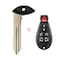 Aks Keys 2008 - 2024 Chrysler Dodge Jeep Fobik Emergency Key BL-CHRYS-01 - alternate 1