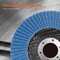 Vevor Flap Discs 4-1/2 in x 7/8 in Sanding Disc for Angle Grinder 60 Grit 10 Packs, 10PK T29-60 - alternate 4