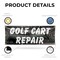 Signmission Golf Cart Repair, 36 Inch x 96 Inch, Vinyl Banner B-96-30676 - alternate 2