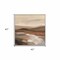 Homeroots Cinnamon Riverbank II White Floater Frame Print Wall Art 525765 - alternate 3