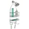 Idesign Shower Caddy, 2-Shelf, Steel, 4 in OAW, 22 in OAH, 10 in OAD 61886 - alternate 2