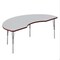 Correll Kidney HPL Activity Table, 72 in W, 36 in L, 19 in to 29 in H, Particleboard, Gray Granite A3672-KID-15-14-35 - alternate 1