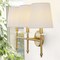 Jonathan Y Olivia 23" 3-Light Contemporary Traditional Candlestick Metal/Crystal LED Vanity, Brass Gold JYL9921A - alternate 4