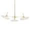 Mitzi Tali Roth X Milena 3 Light Chandelier 42 In. Aged Brass/Soft Cream H906803-AGB/SCR - alternate 1