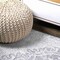 Jonathan Y Modern Persian Vintage Medallion Gray/Ivory 5 ft. x 8 ft. Area Rug MDP105B-5 - alternate 5