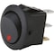 Metra Electronics ROUND ROCKER SWITCH WITH RED LED NO LEADS 20AMP, PK 5 IBRRSR - alternate 1