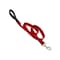 Lupine Pet Leash Basic Solids Red Red Nylon Dog Red 22559 - alternate 1