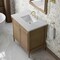 James Martin Vanities Kinnsden 36" Single Vanity, Weathered Oak w/ 3 CM Ethereal Noctis Silestone Top D680-V36-WTO-3ENC - alternate 4