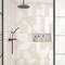 Daltile Pebble Oasis Natural Stone Art Deco Pebble Mosaic 11in x 11in in Honed Icicle, 11PK PB36ARTDCPBMSHN - alternate 4