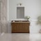 James Martin Vanities Brookfield 60 in. Single Vanity, Honey Oak, w/ 3 CM White Zeus Silestone Top 547-V60S-HNO-3WZ - alternate 5