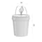 Gritt Commercial Stainless Steel Gym Wipe Dispenser, Wall Mount Wet Wipe Dispenser GRI510-W-NR - alternate 5