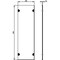 Siemens ALPHA 630 Universal Section cover without cutouts H=1000 mm W=300 mm 8GK9607-7KK10 - alternate 2