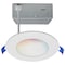 Satco Starfish 8W LED Direct Wire Downlight 4-Inch Remote Driver RGBTW Round White Finish S11636 - alternate 1