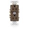 Leviton Dup Rec 15A 125V 1MCtrl Self-Gr Ivr 5262-S1 - alternate 1