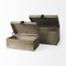 Homeroots Set of Two Brown Solid Wood Box With Lid, 2PK 392592 - alternate 3