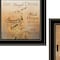 Homeroots Set Of Two Music 2 Black Framed Print Wall Art, 2PK 406634 - alternate 2