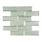 Andova Tiles Daazen 2 in. x 6 in. Glass Mosaic Wall Tile Andova Tiles - alternate 1
