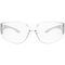 Ironwear Polycarbonate UV Safety Glasses with Comfort Grip Temple Tips, Clear, White 3575-C-W - alternate 1