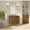 James Martin Vanities Laurent 30" Single Vanity, Honey Oak w/ 3 CM Parisien Bleu Silestone Top 545-V30-HNO-3PBL - alternate 4