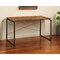 Homeroots 47" Brown and Black Writing Desk 491459 - alternate 3