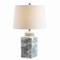 Jonathan Y Audrey 24.5" Chinoiserie LED Table Lamp, Blue/White JYL5052A - alternate 1