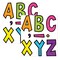 Teacher Created Resources Brights 4Ever 7'' Fun Font Letters, 120-Piece Set, 2PK 70106 - alternate 1
