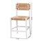 Bali & Pari Talli Bohemian Paper Loom and White Mahogany Wood 2-Piece Counter Stool Set 249-2PC-13887-ZORO - alternate 6