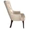 Leisuremod Spruce Collection Modern Wooden Dining Chair in Taupe, 4PK SC24TP4 - alternate 5