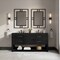 James Martin Vanities Lucian 72" Double Vanity, Carbon Oak, w/ 3 CM Phantome Eclos Widespread Top D704-V72-CBO-WPHT - alternate 3