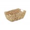 Homeroots 14" Brown Water Hyacinth Basket 399664 - alternate 3