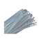 Triton Products Cable Tie, 14 in L, 4 in Max Bundle Dia., Natural, Nylon, 50 lb Strength, 100 PK ZT-14N - alternate 2