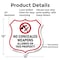 Signmission Concealed Carry Shield Sign No Concealed, 12 Inch X 12 Inch, Aluminum Metal Sign SHI-A-12-372 - alternate 4