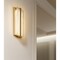 Afx Gallery - 14in LED Wall Sconce - 14W - Light Antique Brass GLYS0514LAJUDLB - alternate 2