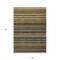 Homeroots 9' X 12' Gold Beige And Wheat Striped Washable Indoor Outdoor Area Rug 577779 - alternate 4