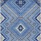 Homeroots 3' X 5' Blue Gray And Ivory Tribal Washable Indoor Outdoor Area Rug 598100 - alternate 3
