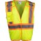 Pip ANSI Type R Class 2 Two-Tone Breakaway Vest 302-V505-LY/2X - alternate 1