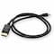 Add-On 3FT MINI-DISPLAYPORT 1.2 MALE TO DISPLAYPORT 1.2 MALE BLACK CABLE FOR RESO MINIDP2DP12MM3 - alternate 3