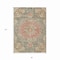 Homeroots 8' X 10' Brown Floral Medallion Washable Indoor Outdoor Area Rug 607839 - alternate 3