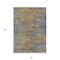Homeroots 5' X 8' Brown Gold And Taupe Abstract Washable Indoor Outdoor Area Rug 587201 - alternate 3