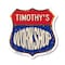 Signmission Timothy's Workshop, 12 Inch X 12 Inch, Plastic Sign SHI-P-12-489-TIMOTHY - alternate 1