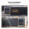 Yeego 24 in. Dual Zone 46-Bottles Wine Cooler YG-WD24R-23 - alternate 4