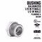 B & K STZ Industries 1/2 in. MIP each X 1/8 in. D FIP Galvanized Malleable Iron Hex Bushing 501751 - alternate 3